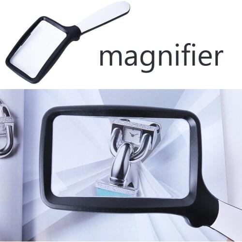 Handheld 2X Illuminated Magnifier Microscope Magnifying Glass Aid Reading For Seniors Loupe Jewelry Repair Tool