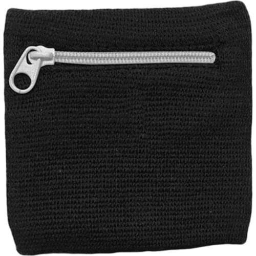 Running Bags Cycling Tennis Sport Silver Key Bag Wrist Support Orthosis Wallet Zipper Pouch Wallet Bag Bracers