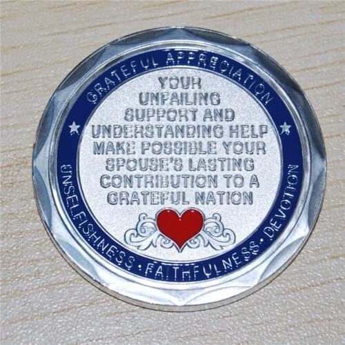 US AIR FORCE Spouse Thank You Challenge Coin **DHL Fast Free Shipping