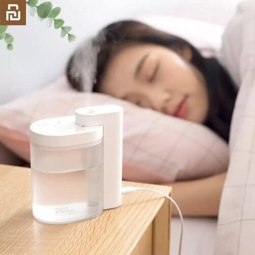 Youpin Sothing Household Mute Desktop Humidifier 260ML Ultrasonic Air Humidifier Purifying Humidifier USB Charging
