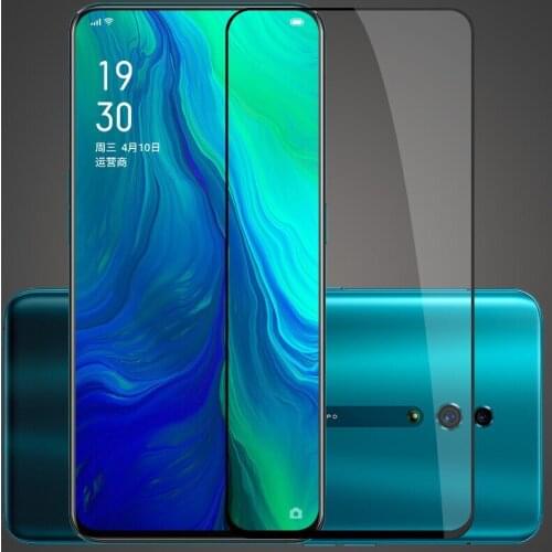 Tempered Glass for OPPO Reno Protector 9H on Phone Protective Glass for OPPO Reno 10X zoom Reno Ace A5/A9 2020 Reno2 5G