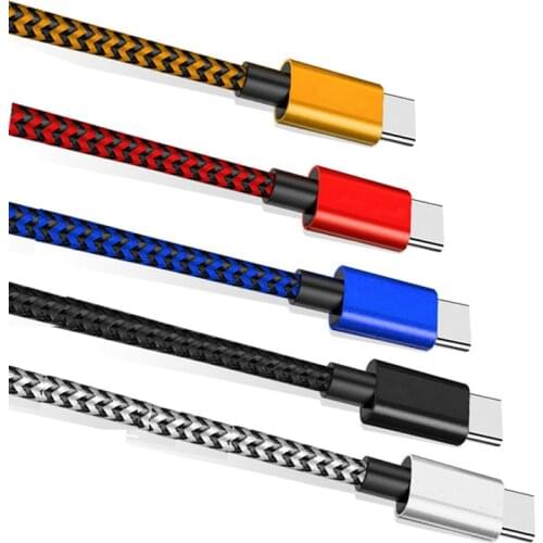 1/2/3 meter USB Type C charging cable for xiaomi mi 9 8 se lite pro A2 Pocophone F1 MIX 3 2S MAX 3 black shark Redmi note 7 cord