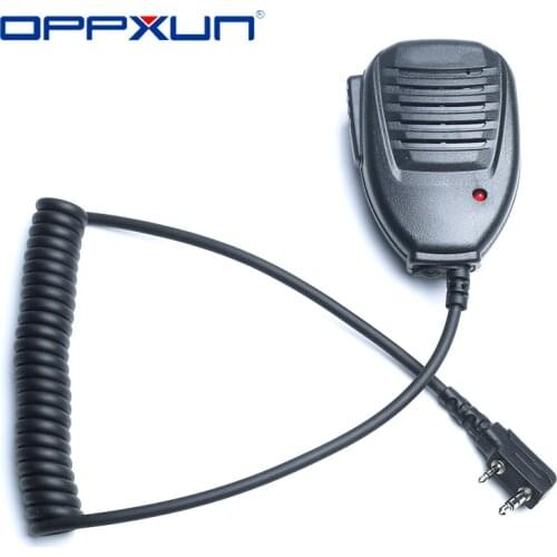100% Original BaoFeng Walkie Talkie 50km Mic Microphone Speaker For UV-5R UV5R BF-888S 666S Midland Radio Communicator Accessory