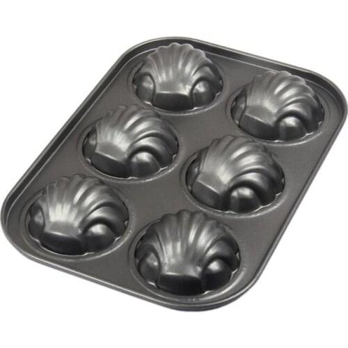 26*18CM Stainless Iron Cake Mold Non-Stick Shell-Shape Cake Mould
