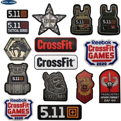 3D Tactical Vest CrossFit Sport 2021 Army 511 Velcros Patches Military Armband Waterproof Backpack Sticker Clothing Bag Applique