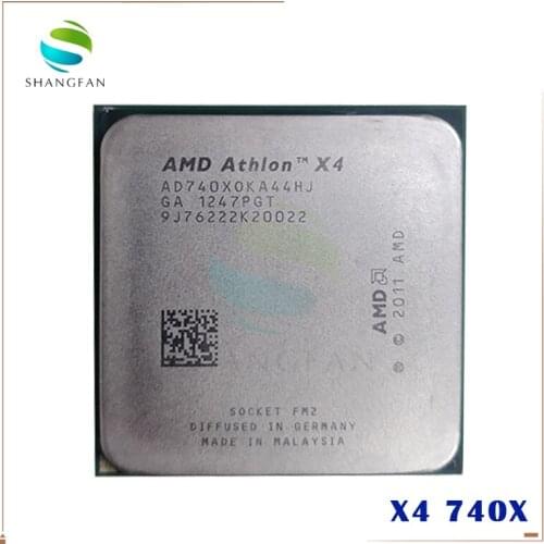 AMD Athlon X4 740 X4-740 X4 740X AD740XOKA44HJ CPU Quad-Core 3.2Ghz 65W Desktop CPU Socket FM2