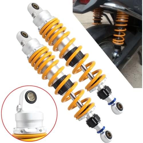 Motorcycle Rear Adjust Damping Shock absorber For Honda Gorilla Monkey for Yamaha ATV Shock Absorber Universal Yellow