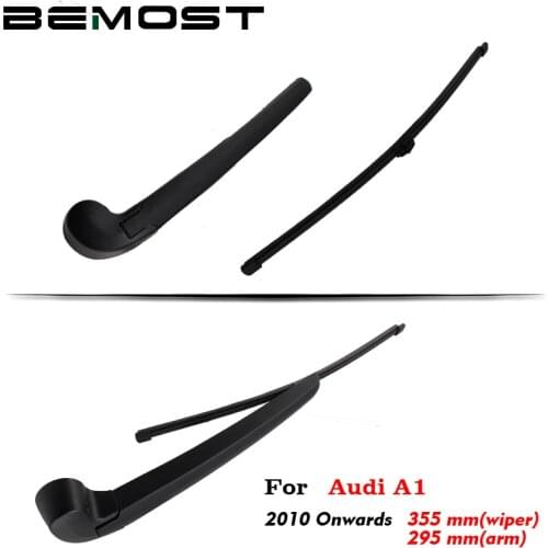 BEMOST Car Rear Windshield Wiper Arm Blade Brushes For AUDI A1 2010 Onwards Hatchback Windscreen Washer Auto Styling Accessories