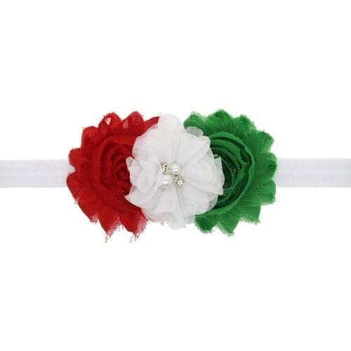 Kids Baby Zig Zag Colorful Headband Hair Band Christmas Headwear
