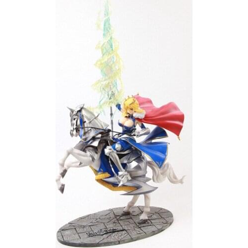 Fate Grand Order Figure Joan of Arc Riding Horse Ver. PVC Figure Model Toy 45cm