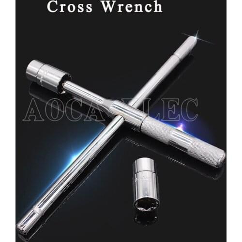Automobile Tire Wrench Cross - Save Effort To Remove Tire Wrench Change A Tire Cross Socket Wrench Adjustable Wrench Tires Tools