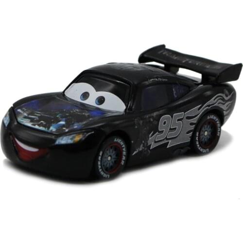 Disney Pixar Cars 2 No.95 Lightning Mcqueen iron sheet souvenir edition Metal Diecast alloy Toy Car model for children 1:55 new