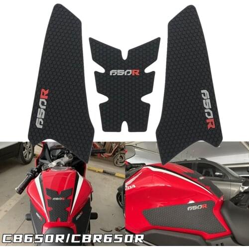 Motorcycle Tank Pad Sticker For Honda CB650R CBR650R 2019-2020 Oil tank Protector 13-18 Anti slip tank grip Decals