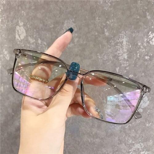 Anti Blue Light Computer Glasses Men Women Spectacle Frame Gaming Eyewear for Men UV400 Radiation-Resistant Clear Glass