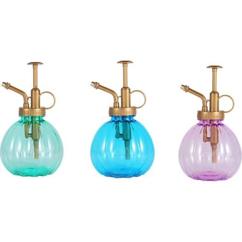 Watering Cute Pumpkin Shape Elbow Retro Delicate Water Mist Gardening