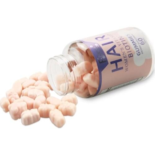 Promotes Hair Growth Biotin Hair Gummy GMP Approved Health Gummies