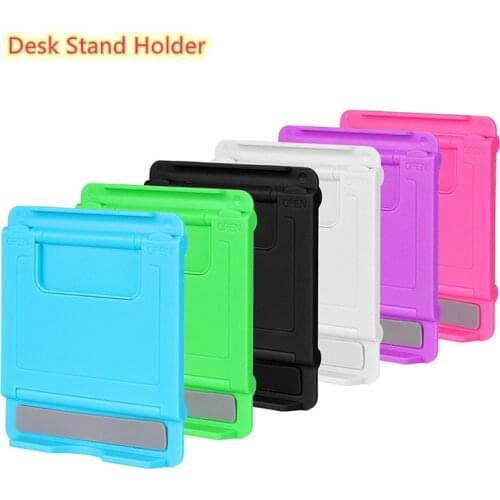 Table Cell Phone Support Holder Mini Mobile Phone Holder Foldable Desk Stand Holder Portable For Phone Desktop Stand Tablet PC