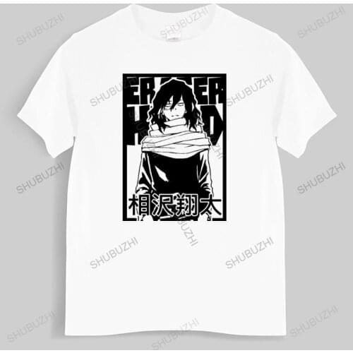 Shubuzhi brand teeshirt Trendy Manga Anime Boku No Hero Academia Tshirt Aizawa Shota unisex t-shirt loose style tops