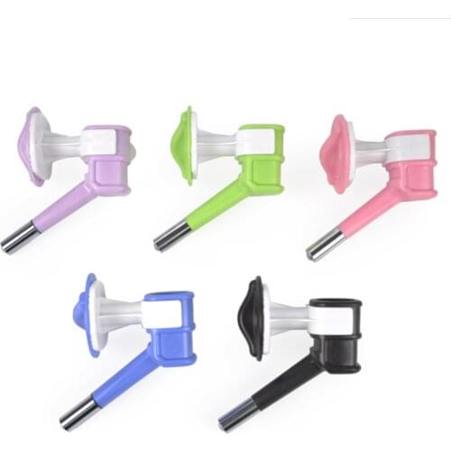 1Pc Pet Dog Cat Water Dispenser Hanging Bottle Water Beverage Fountain Head Feeder Bowl Water Dispenser Pet Supplies