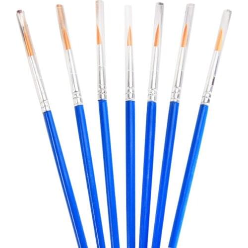 100 Pieces / Set Fine Hook Line Nylon Pen Paint Brush Painting Art Watercolor Painting Art Supplies Painting