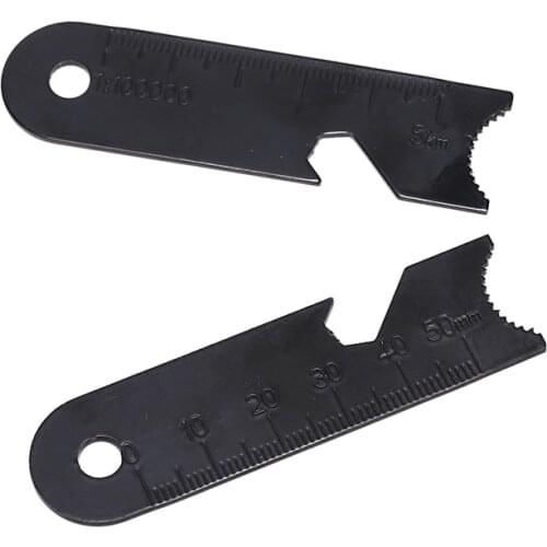 2Pcs Magnesium Flint Scraper Stone Fire Starter Lighter Outdoor Survival Camping Tool