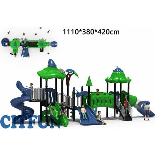 2019 High quality multi-functional children outdoor playground for sale OPB19-036A