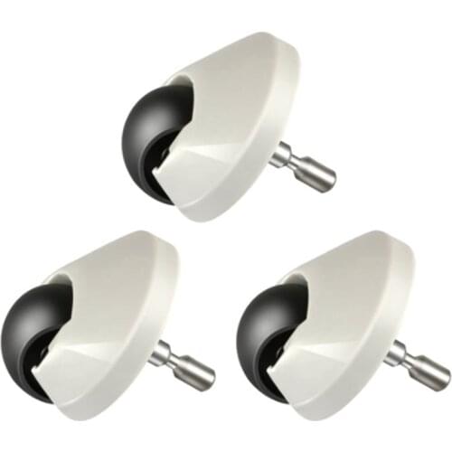3Pcs Casters Front Wheel for Xiaomi 1S 1C Vacuum 2 Roborock S5 S50 S6 S60 S5Max S6Maxv Pure Vacuum Cleaner Robot Parts