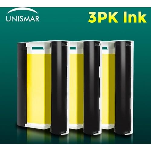 3PK KP-108 IN KP-36IN for Canon Selphy Color Ink Cartridge Compatible for Selphy Canon CP1300 CP1200 CP910 CP900 Ribbon Cassette