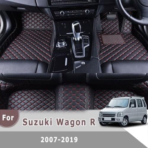 RHD Car Floor Mats For Suzuki SX4 Sedan Suzuki Wagon R 2019 2018 2017 2016 2015 2014 2013 2012 2011 2010 2009 2008 2007 Carpets
