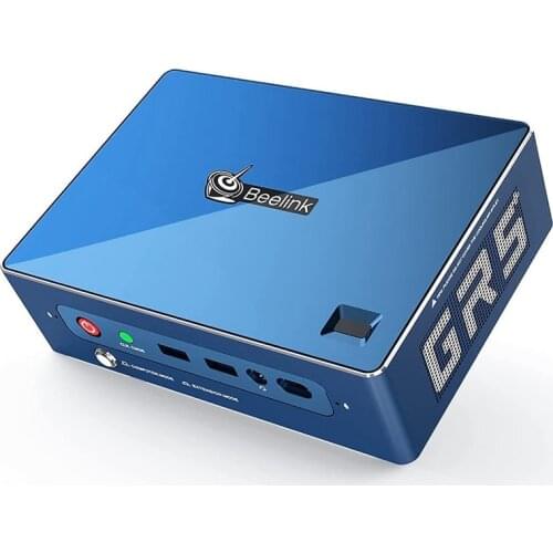 Beelink GTR PRO MINI PC Windows 10 HI FI Phone Same Screen Computer WIFI 6 Gaming Fingerprint for AMD Ryzen 5 3550H TV -EU Plug