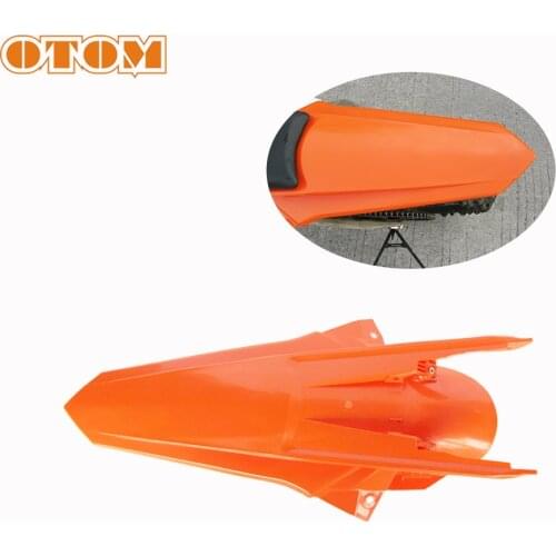OTOM Motorcycle Rear Fenders Body Kit Fairing Mudguard Wheel Splash Shield Plastic Guard For KTM SX SXF XC 125 150 300 350 450