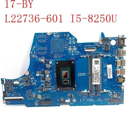 L22736-601 UMA DDR4 MOTHERBOARD 6050A2982701 w/ i5-8250U for HP 17-BY 17-BY00