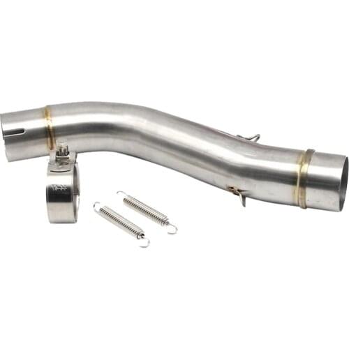 Motorcycle Exhaust Middle Connect Pipe Exhaust Mid Tube For Ducati Scrambler