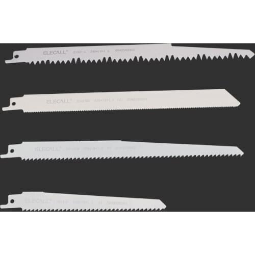 ELECALL 4pcs 150-240mm Steel Saw Blade Set Cutting Tool for Wood Sheet Panels