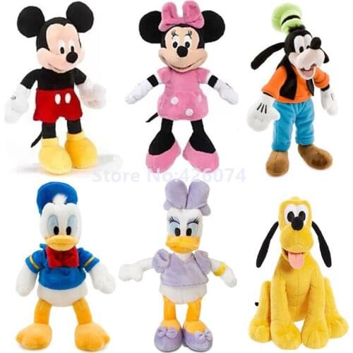 New Mouse Daisy Duck Dog Plush For Girls Boys 20CM Kids Stuffed Animals Toys Children Gifts