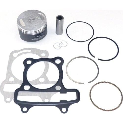 Piston Rings Wrist Pin Cir Clips For Chinese Scooter Parts 157QMJ Scooter GY6 150cc