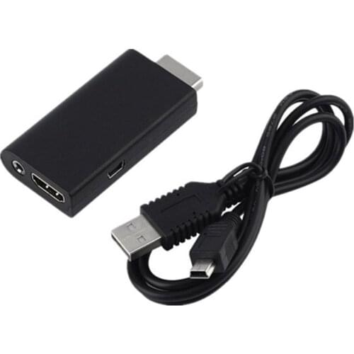 2021 NEW Portable for PS2 to HDMI Audio Video Converter Adapter AV HDMI Cable For PlayStation 2 Audio Video Converter Adapter