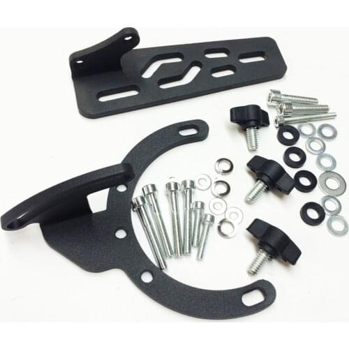 Aftermarket Motorcycle Parts Adjustable Tank Mount for Honda BMW Camera GPS Phone Gas Cap Black