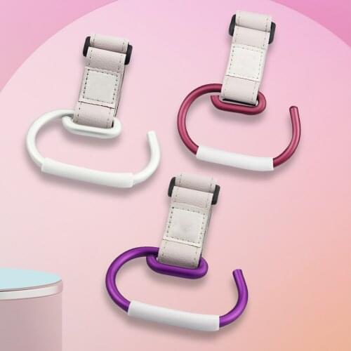 Shopping Bag Clip StrollerBaby Car Seat Baby Stroller Hook Hanging Alloy Clip Organizer Pram Bag Hooks Supplies