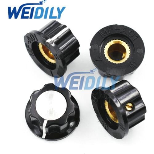 10PCS/LOT MF-A01 bakelite potentiometer potentiometer knob cap diameter 19.5MM with RV16 hole 3.2MM