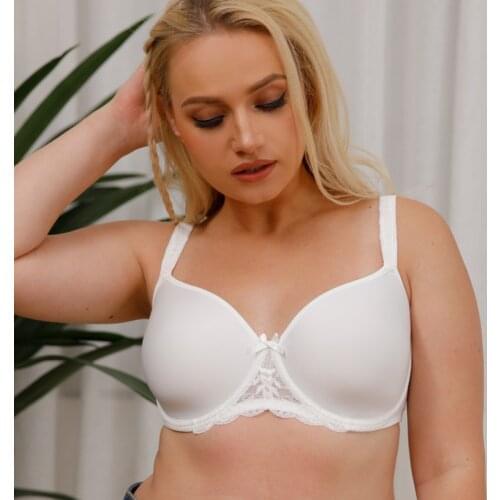 Seamless Women Bra Underwire Push Up Plus Size Lingerie Sexy Lace Bra Thin Cup Gathering Underwear Brasieres Para Mujer Grandes