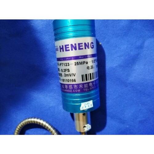 HNDZ Melt pressure sensor PT123-25MPa-1/2(OUTPUT:2.0MV)