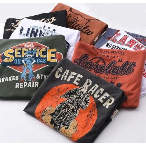 New Womens Short Sleeve O-neck Printed T-shirt 100% Cotton Loose Washed Tee Shirts Men Women Streetwear Casual Tops