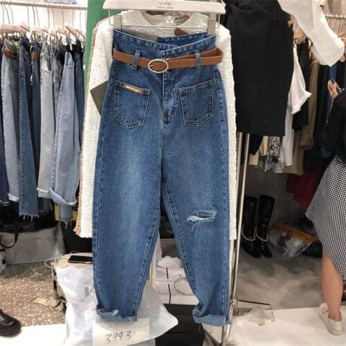 GUUZYUVIZ Womens Ripped Jeans