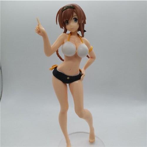 1/8 Japanese Anime Kantai Collection Shipmate Teruzuki Swimwear PVC Collectible Dolls Model Toys