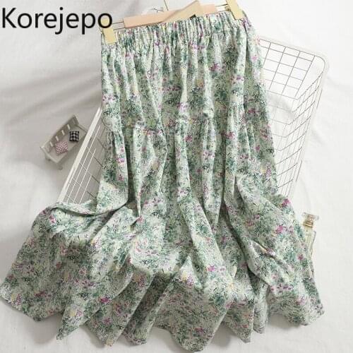 Korejepo High Waist Skirts For Women