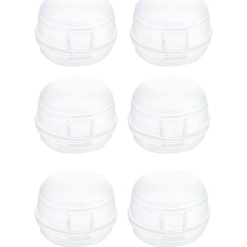 6PCS Oven Knob Cover Gas Stove Knob Protective Cover Baby Safety Protection Gas Stove Cap Practical Gas Cooker Switch Cap Gas