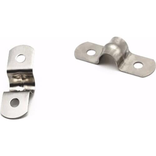 M5/M8/M10/M12/M14/M16-M80 Saddle Clamp Ohm Clamps Riding Clip 304 Stainless Steel U-shaped Clips Pipe Clip