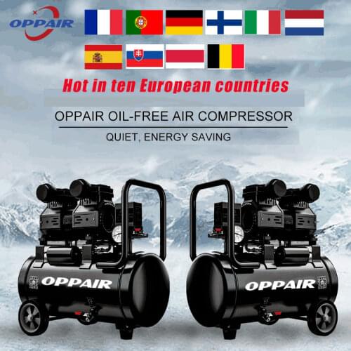 Hot-selling Ultra-long Life Small Air Pump Ten European Countries Mini Piston Air Compressor Oil-free Silent Smart Key Switch