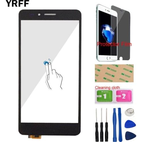 Mobile Touch Screen Front Glass For HuaWei Honor 5X Touch Screen Touch Digitizer Panel Glass Tools + Protector Film